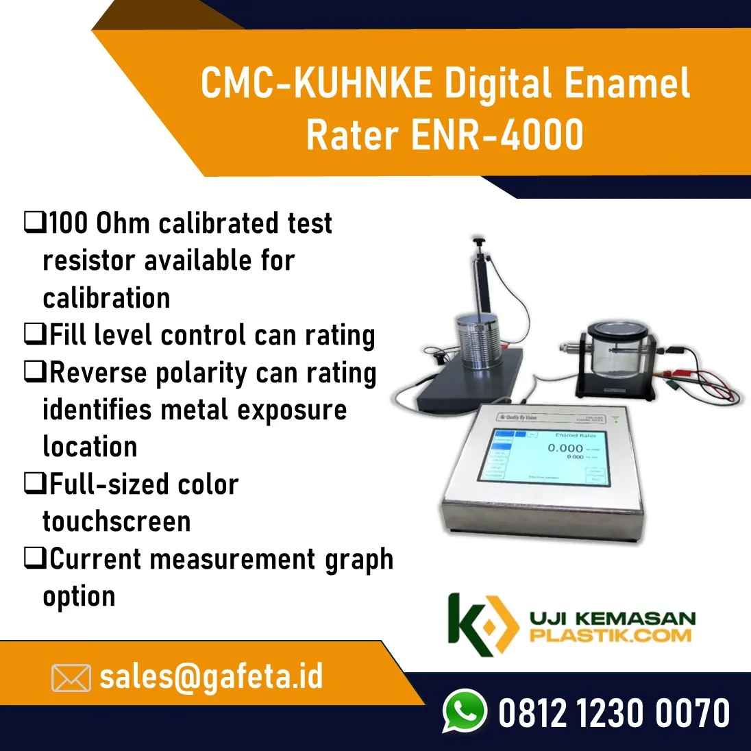 CMC-KUHNKE Digital Enamel Rater ENR-4000